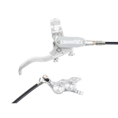 Hope Frein à disque arrière Tech 4 EVO TR4 - Argent / Argent - Purebike