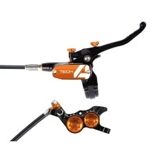 Hope Frein à disque arrière Tech 4 V4 Noir / Orange - Purebike