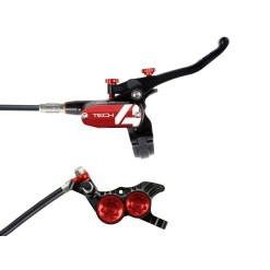 Hope Frein à disque arrière Tech 4 V4 Noir / Rouge - Purebike