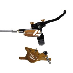 Hope Frein à disque arrière Tech 4 X2 Noir / Bronze - Purebike