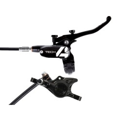Hope Frein à disque arrière Tech 4 X2 Noir / Noir - Purebike