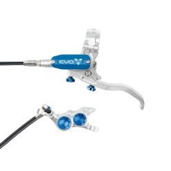Frein à disque avant Tech 4 EVO TR4 - Argent / Bleu