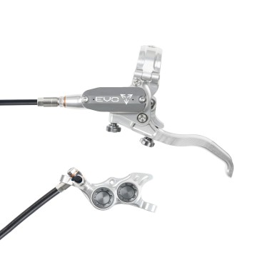 Hope Frein à disque avant Tech 4 EVO TR4 - Argent / Smoke - Purebike