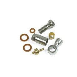 Kit raccord durite 90° 5 mm. Pièces détachées de frein à disque VTT