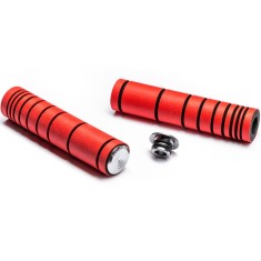 Absolute Black Grips Silicone Double Densité 33 mm - Purebike