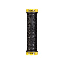 Poignées VTT Reverse Stamp Lock-On Noir - Purebike