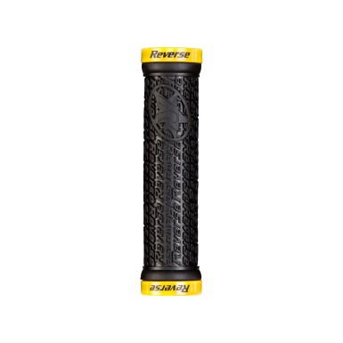 Poignées VTT Reverse Stamp Lock-On Noir - Purebike