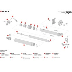OnOff Cartouche hydraulique pour tige de selle télescopique Pija (Mondraker - Purebike