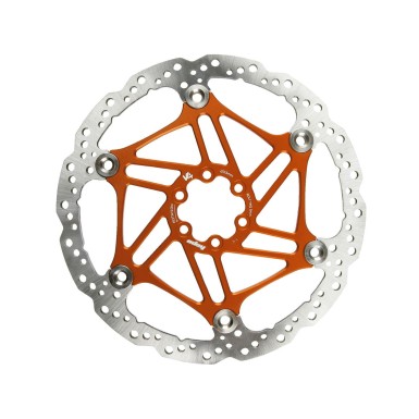 Hope Disque Flottant Ventilé pour frein V4 - Orange - Purebike