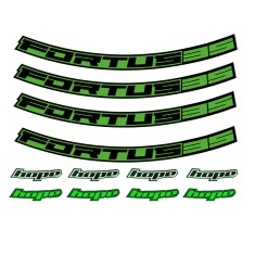 Hope Kit Stickers pour jantes Fortus 35 - 27.5" - Purebike