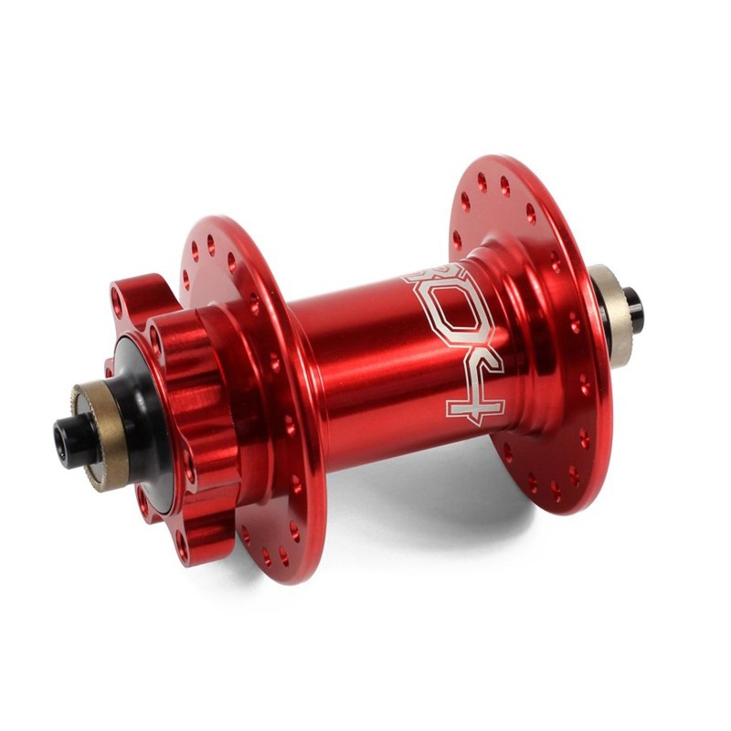 Moyeux avant Hope Pro 4 32 trous Rouge - PureBike 