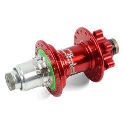 Moyeux arrière Hope Pro 4 32 trous Rouge - PureBike 