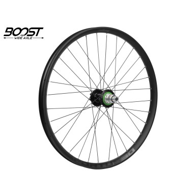 Hope Roue arrière Fortus 30 Noir 27,5'' Boost 148 mm - Purebike
