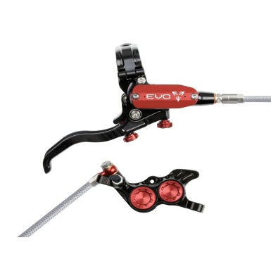 Hope Frein à disque arrière Tech 4 EVO GR4 - Noir / Rouge - Purebike