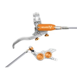 Hope Frein à disque arrière Tech 4 EVO GR4 - Argent / Orange - Purebike