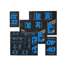 Fox Racing Shox Kit Autocollants pour fourche et amortisseur Heritag