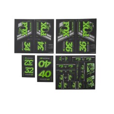 Fox Racing Shox Kit Autocollants pour fourche et amortisseur Heritag
