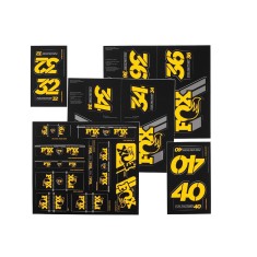 Fox Racing Shox Kit Autocollants pour fourche et amortisseur Heritag