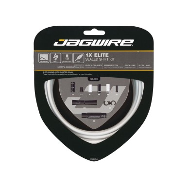 Jagwire Kit câble et gaine de dérailleur Universal Elite Sealed 1X 