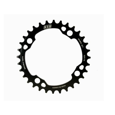 Plateau Variable Tooth  Noir - Plateaux VTT, Plateau VTT Oval - Purebike - Materiel Velo, Accessoires VTT Equipement Vélo - Pure