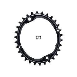 Absolute Black Plateau Oval Narrow Wide 104 mm Noir 2018 - PureBike