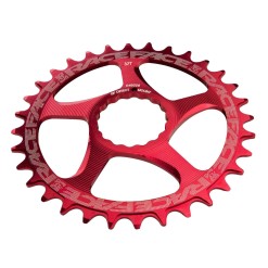 Plateau Race Face Mono Direct Mount Cinch Rouge - Plateaux - PureBike
