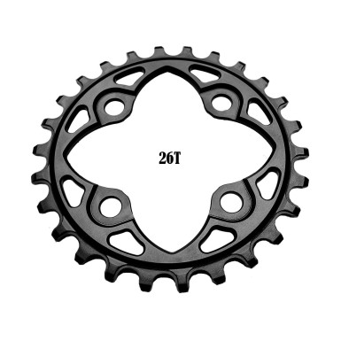 Plateau Narrow Wide 64 mm Noir - Plateaux VTT, Plateau VTT Oval - Purebike - Materiel Velo, Accessoires VTT Equipement Vélo - Pu