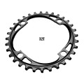 Plateau Narrow Wide Absolute Black 104 mm Noir 32 dents - Purebike