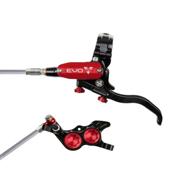 Hope Frein à disque avant Tech 4 EVO GR4 - Noir / Rouge - Purebike