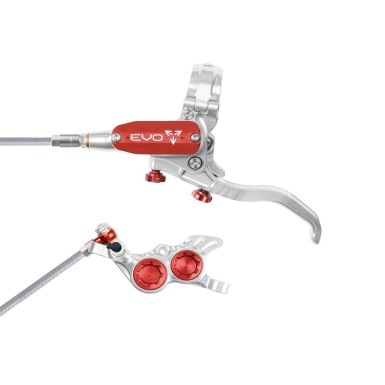 Hope Frein à disque avant Tech 4 EVO GR4 - Argent / Rouge - Purebike