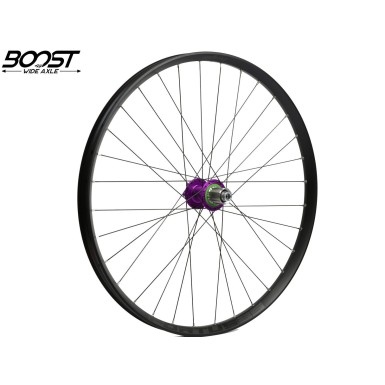 Hope Roue arrière Fortus 35 Violet 27,5'' Boost 148 mm - Purebike