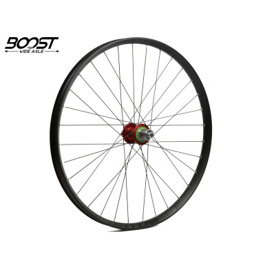 Hope Roue arrière Fortus 35 Rouge 27,5'' Boost 148 mm - Purebike