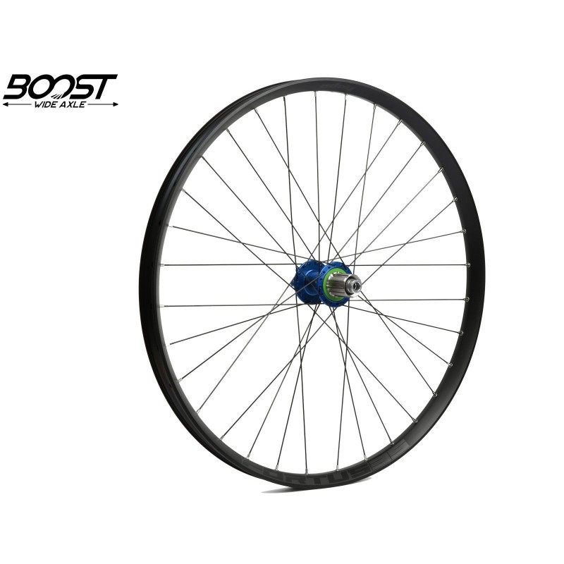 Hope Roue arrière Fortus 35 Bleu 29'' Boost 148 mm - Purebike