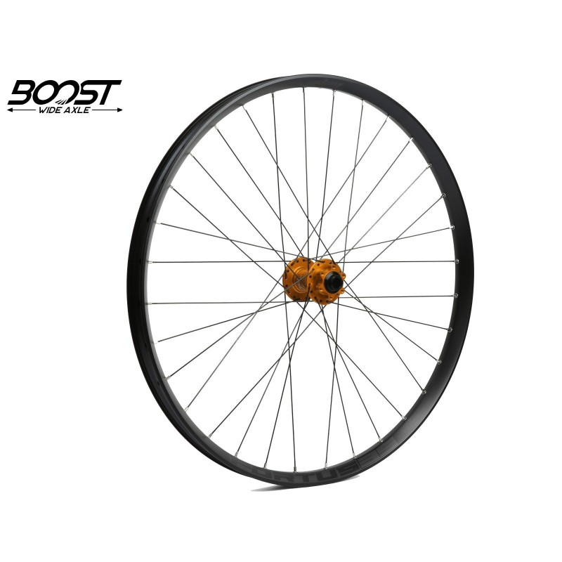 Hope Roue avant Fortus 35 Orange 29'' Boost - Purebike