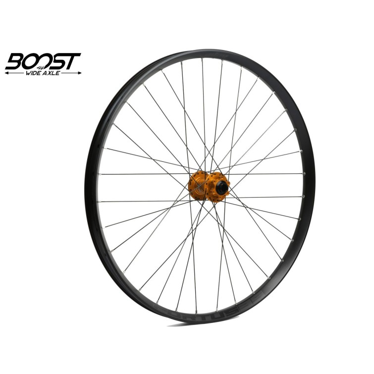 Hope Roue avant Fortus 35 Orange 29'' Boost - Purebike