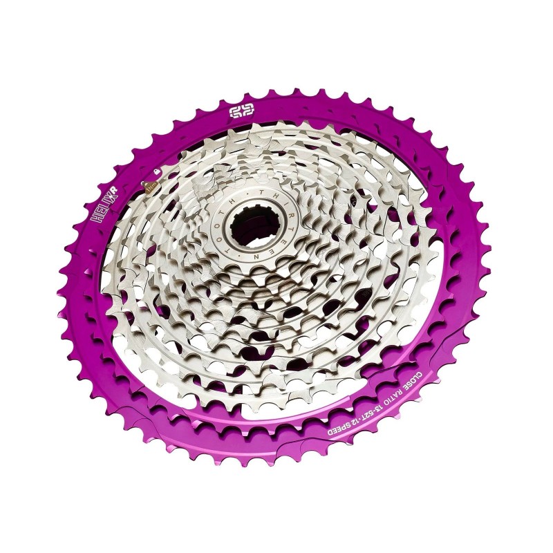 E Thirteen Cassette Helix Race 12 vitesses - Eggplant - Purebike