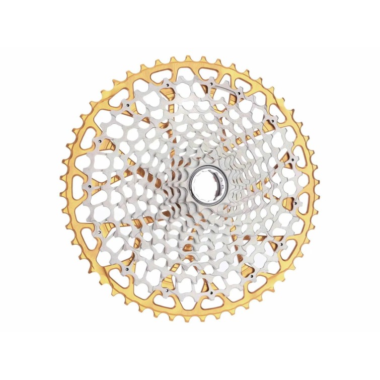 Garbaruk Cassette 12 vitesses MTB Gen 2 pour Eagle Transmission T-Type - Or - Purebike