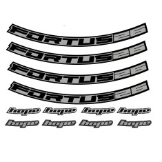 Hope Kit Stickers pour jantes Fortus 26 - 27.5" - Purebike