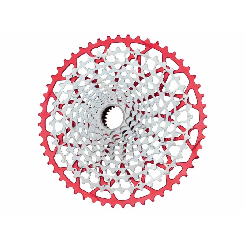 Garbaruk Cassette 12 vitesses MTB Gen 2 MicroSpline 10-52 dents - Rouge - Purebike