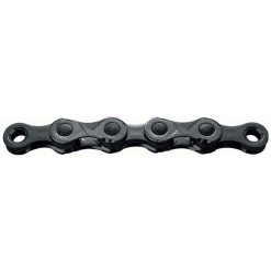 KMC Chaine e12 BlackTech 12 vitesses Noir - 130 maillons - Purebike