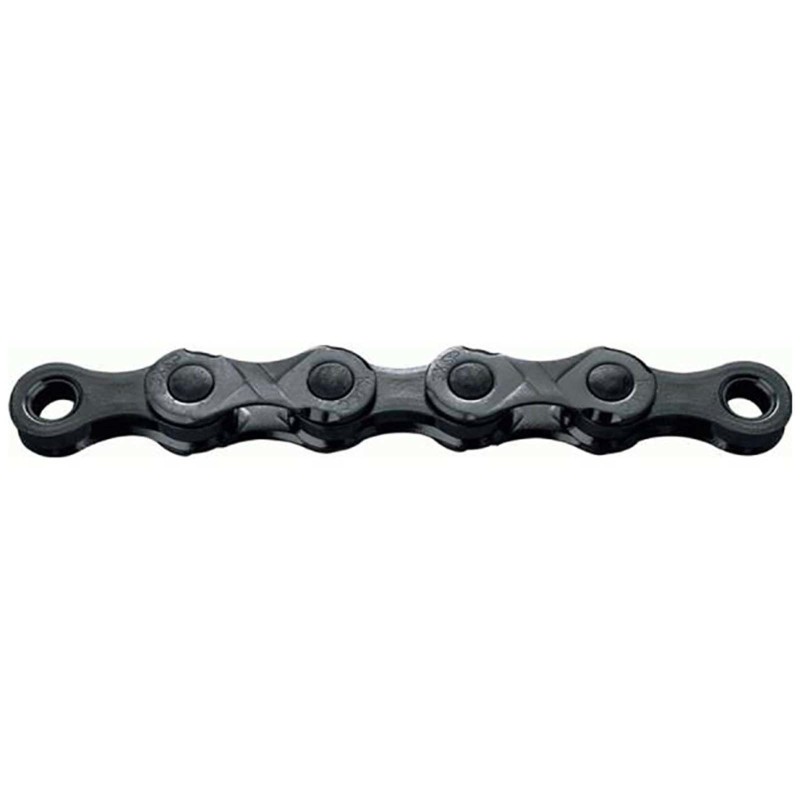 KMC Chaine e12 BlackTech 12 vitesses Noir - 130 maillons - Purebike