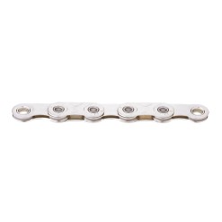 KMC Chaine X Flat Silver Waxed pour transmissions Sram T-Type 12/13 vitesses - Purebike