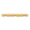 KMC Chaine X Flat TiN Gold Waxed pour transmissions Sram T-Type 12/13 vitesses - Purebike