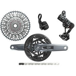 Sram Groupe GX T-Type Eagle AXS E-MTB 1x12v avec pédalier Bosch ISIS 36T - Purebike