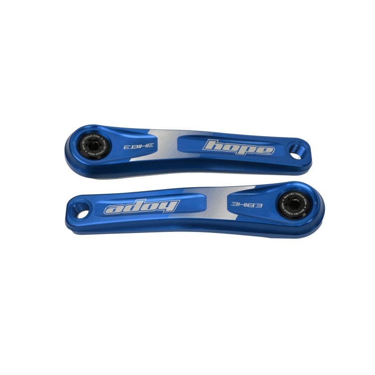 Hope Manivelles E-Bike Narrow Bleu - Purebike