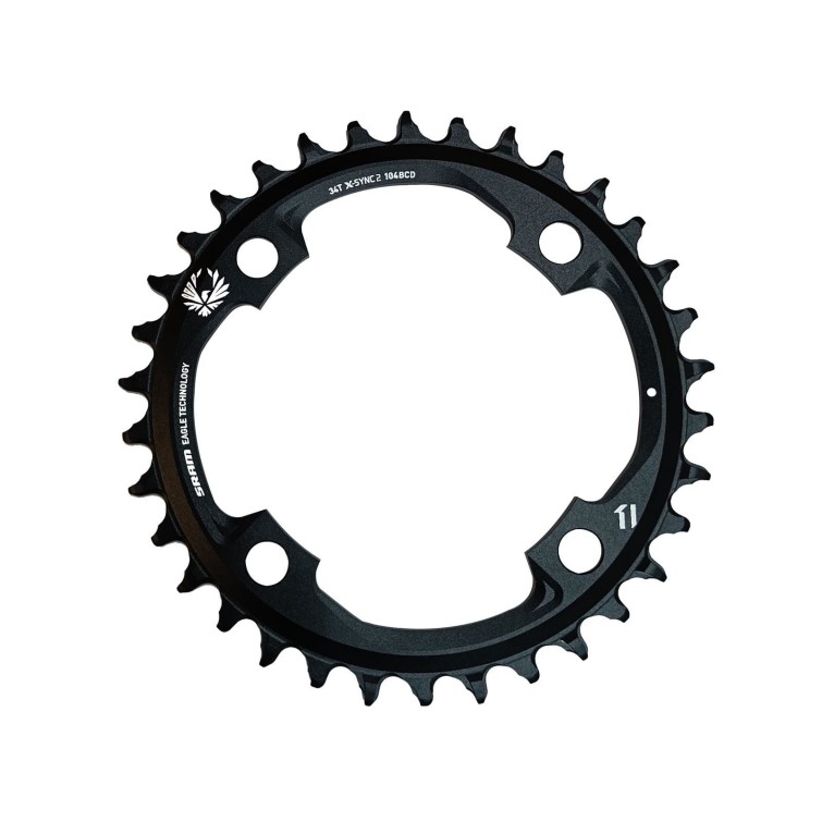 Sram Plateau Eagle X-Sync 2 104 BCD 12 vitesses Noir - Purebike