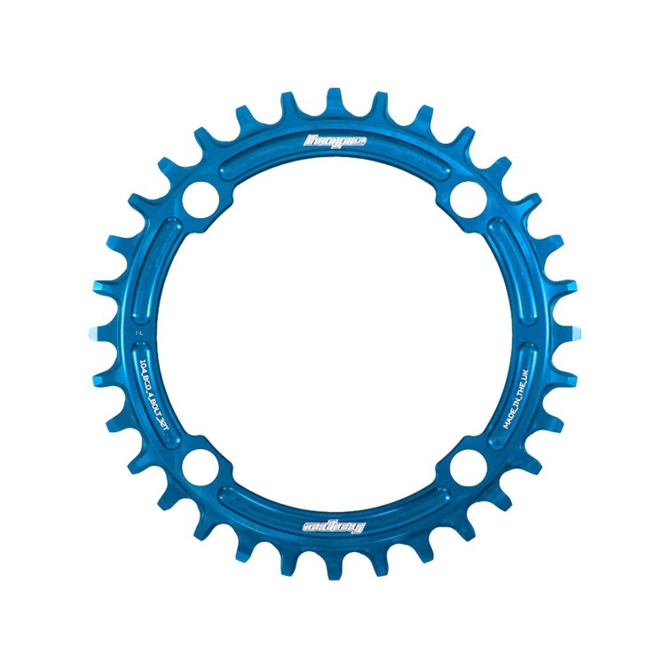 Hope Plateau Retainer Ring R22 104 BCD - Bleu - Purebike