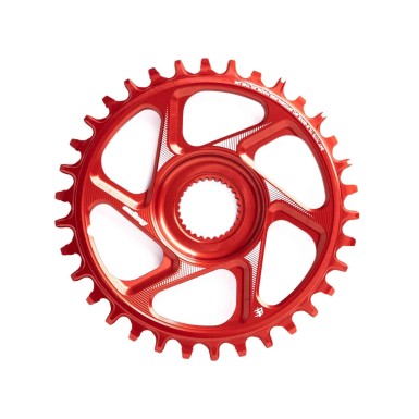 Hope Plateau Retainer Ring R22 Spiderless E-Bike Bosch - Rouge - Purebike