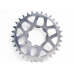 E Thirteen Plateau Helix Race e*spec - Direct Mount TQ HPR50 - Argent - Purebike