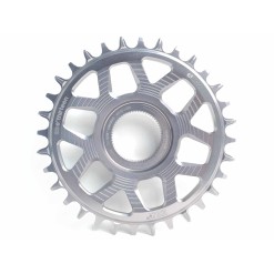 E Thirteen Plateau Helix Race e*spec - Direct Mount Fazua Ride 60 - Argent - Purebike